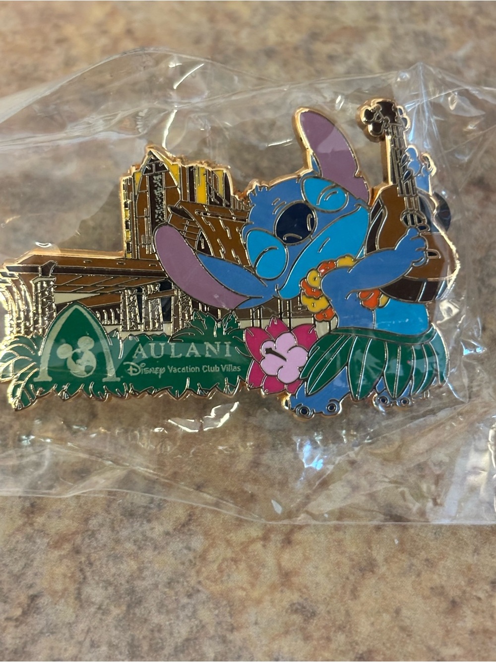 Disney Aulani Resort Stitch Pin